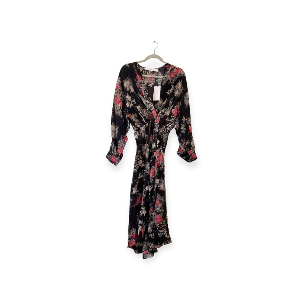 Women’s NWT IRO Aleena floral midi dress,‎ size 36 (small)